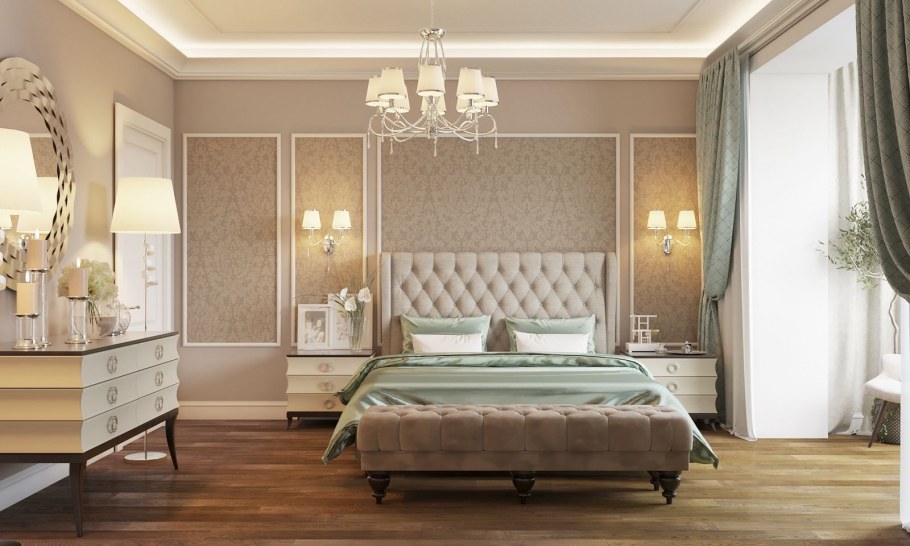 Стильная спальня