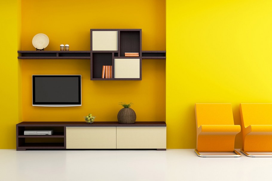 Желтая стенка