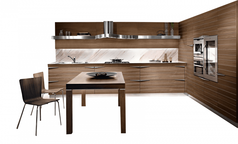 Кухня на прозрачном фоне