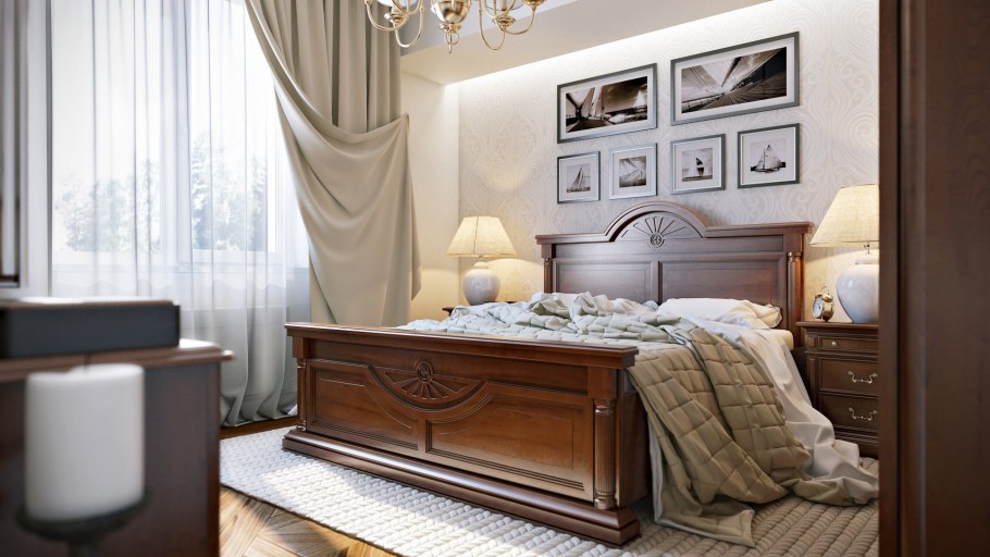 Спальня классика