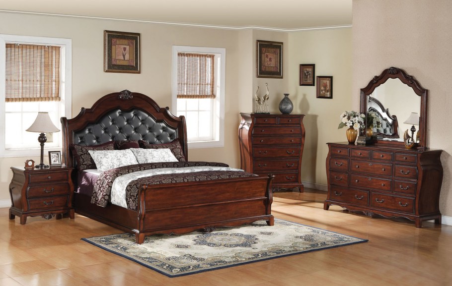 Английский стиль в интерьере спальни