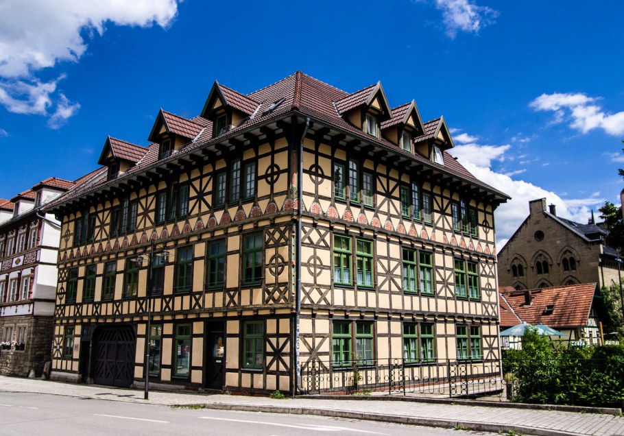 Фахверковые дома в Германии 15 век
