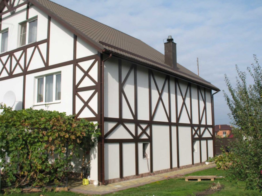 Дом в стиле Тимбер фрейм