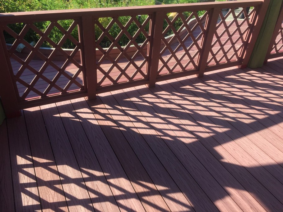 Ограждение из ДПК гриндер