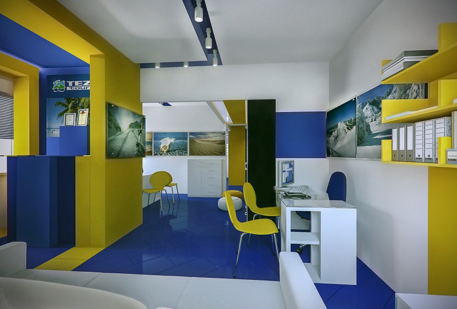 Оригинальный дизайн офиса ТЕЗ тур