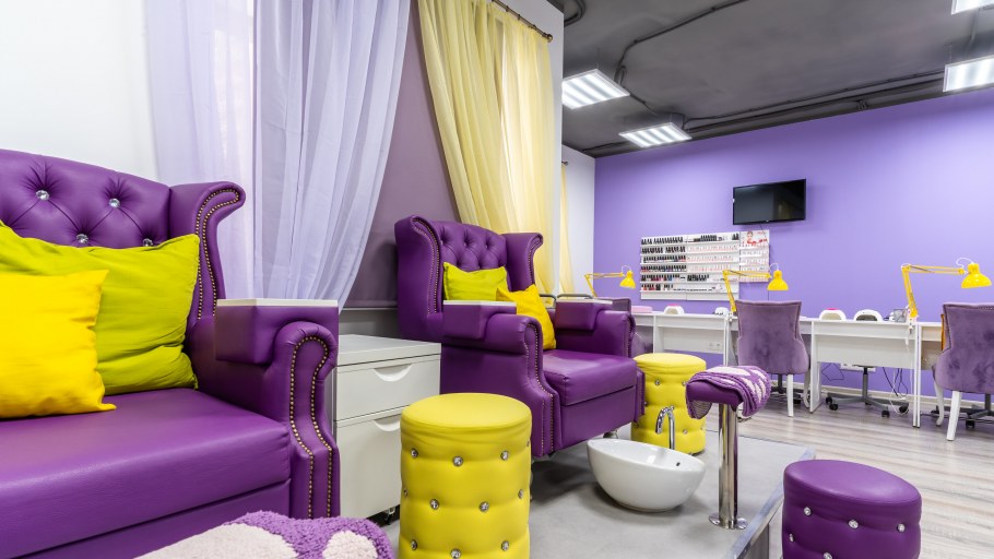 Освещение в парикмахерской