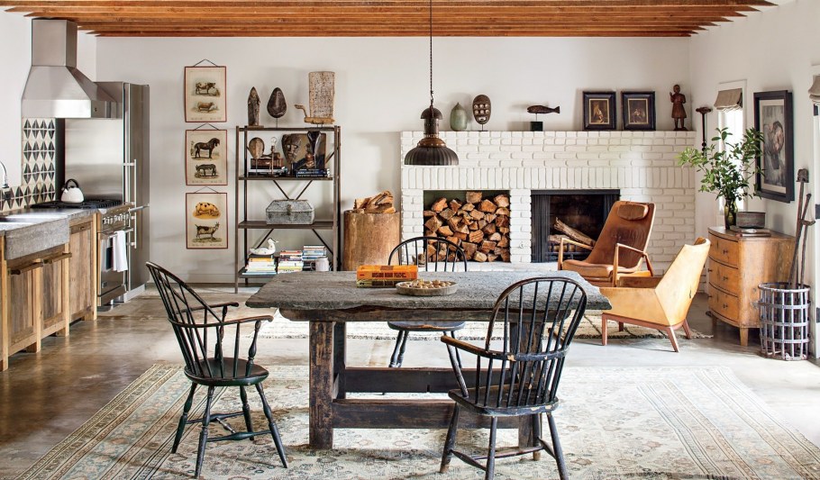 Кухня в деревенском стиле