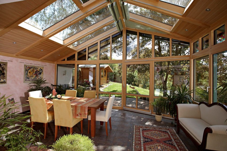 Стеклянная крыша