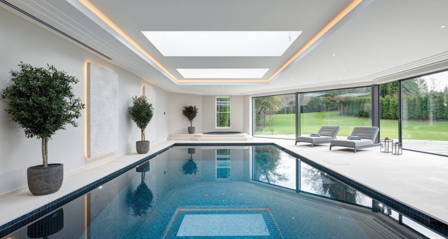 Отделка бассейна