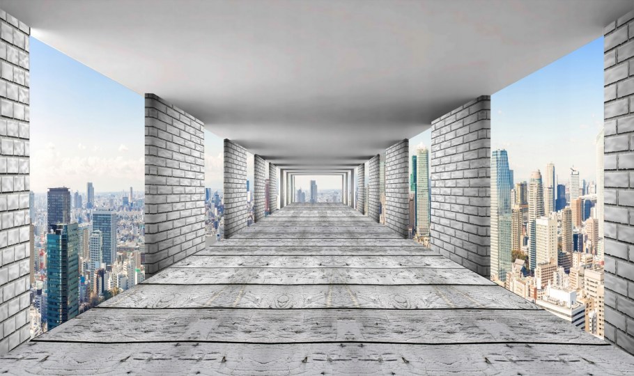 Обои которые увеличивают пространство