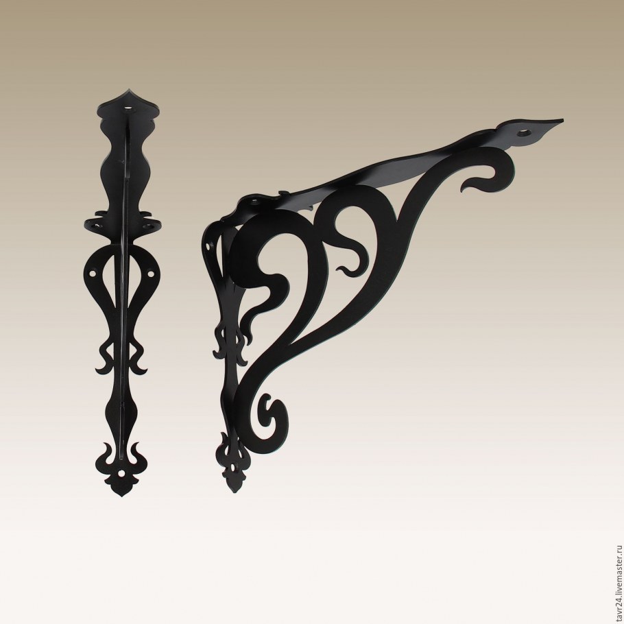 Кронштейн для полки кованый