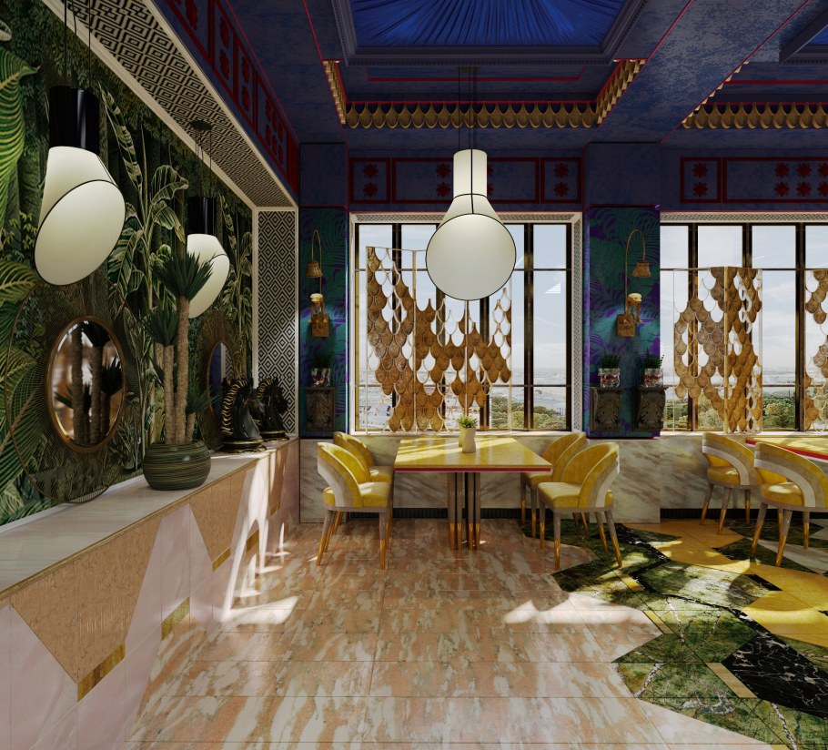 Русский Авангард интерьер