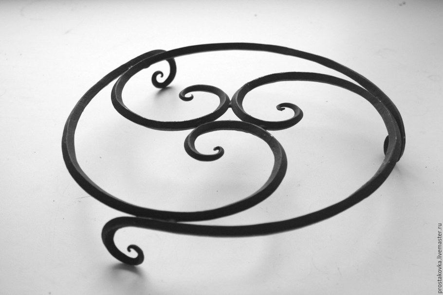 Металлическая подставка для горячего