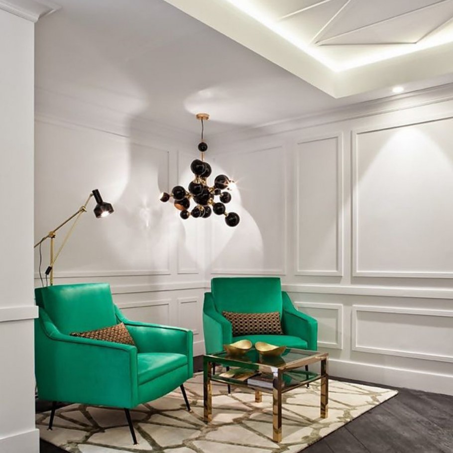 Спальня 10 кв м Неоклассика