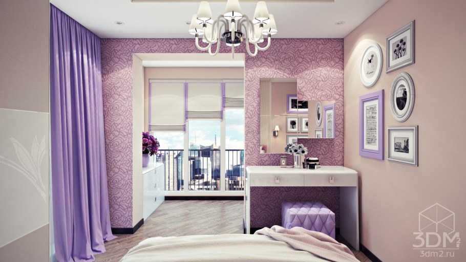 Интерьер лоджии