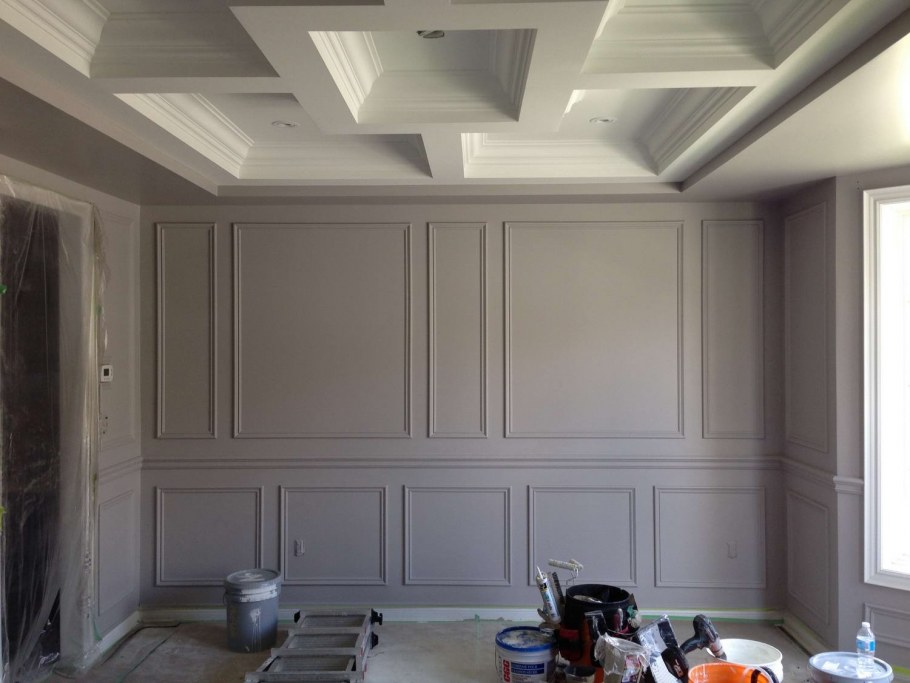 Кессонный потолок из ГКЛ