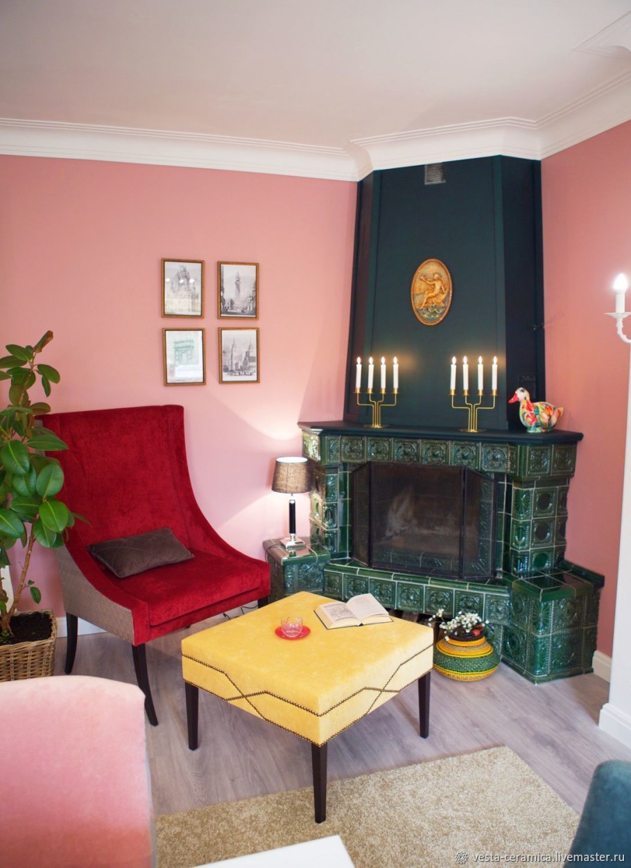 Камин в английском стиле