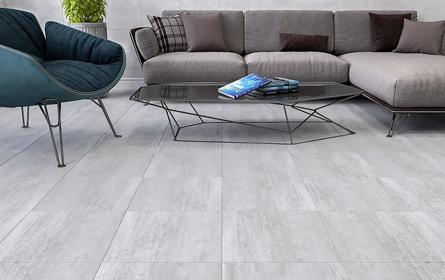 Керамогранит concretewood светло-серый 42x42