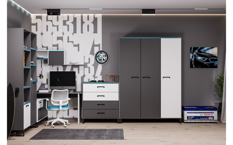 Стильная детская для мальчика