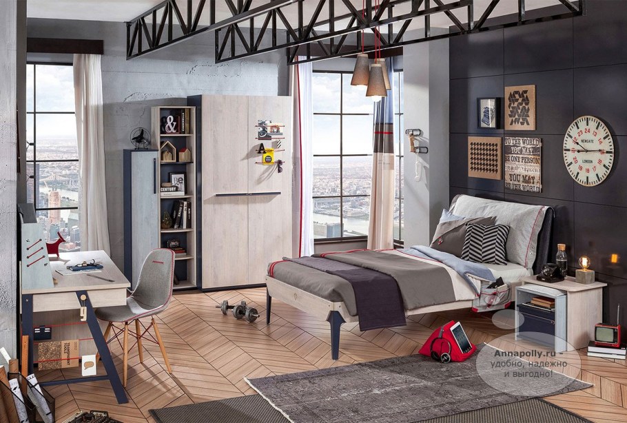 Комната для девушки в современном стиле