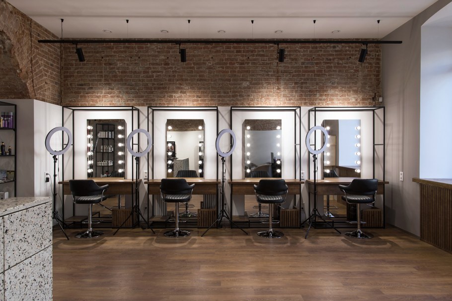 Интерьер парикмахерской