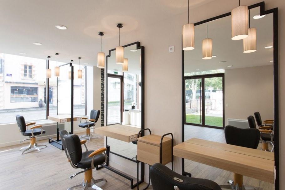 Салон педикюра интерьер