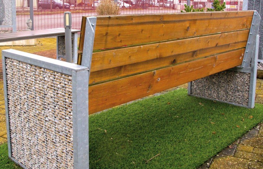 Забор габион ДПК