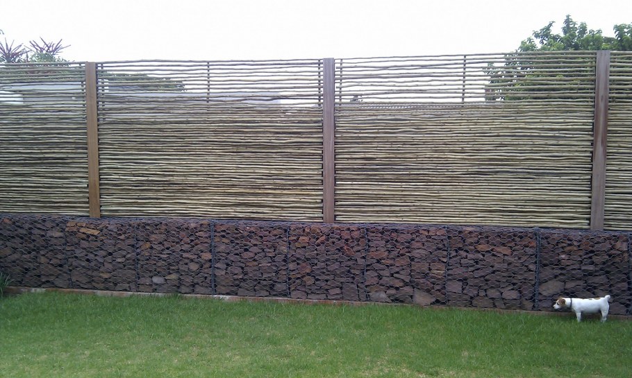 Эрклез в габионах