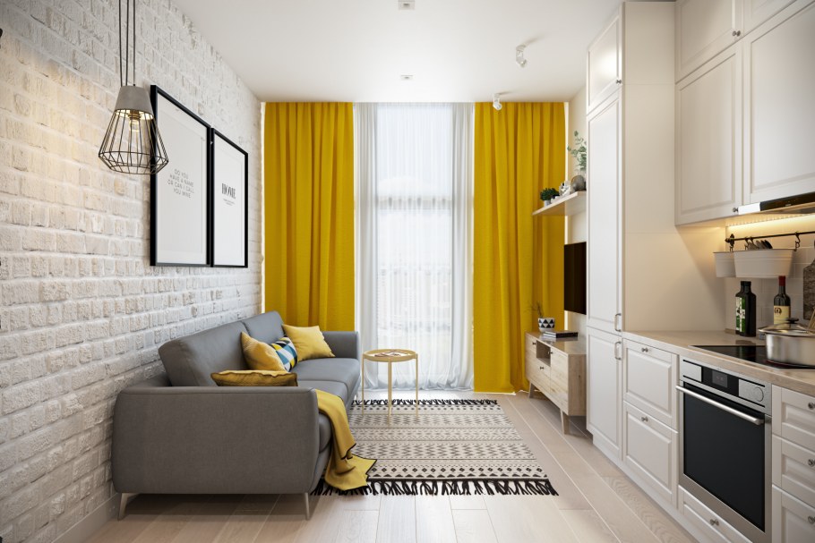 Интерьер.кв.35 студия