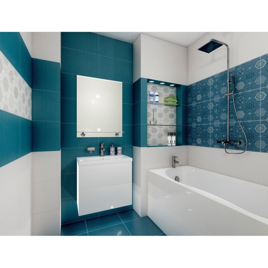 Плитка Azori Devore Indigo