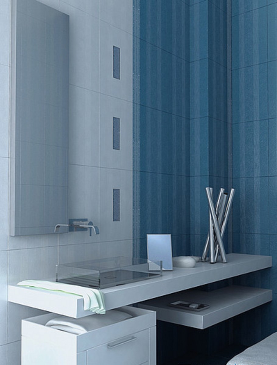 Керамическая плитка Камлот индиго