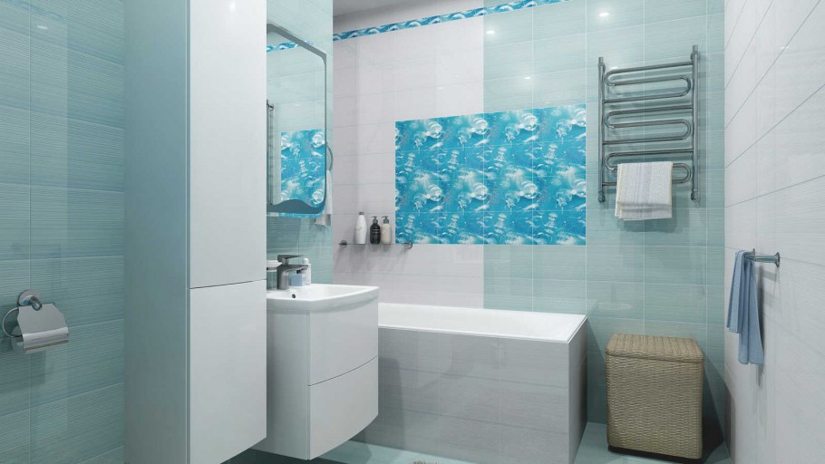 Плитка настенная Муза светлый 20х30