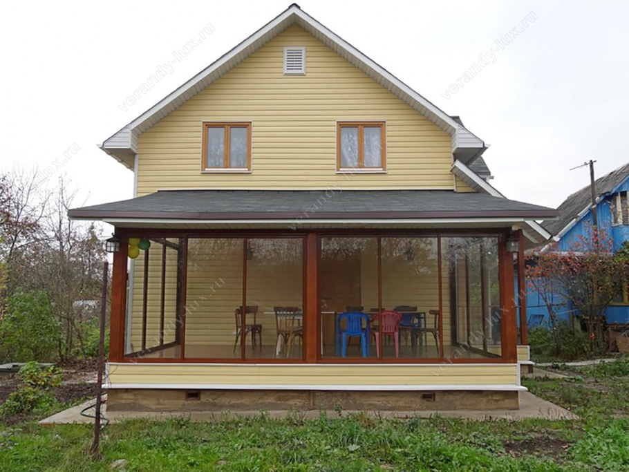 Пристройка к веранде открытая