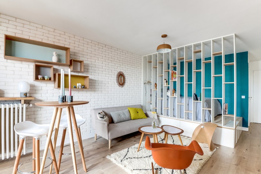 Интерьер квартиры студии