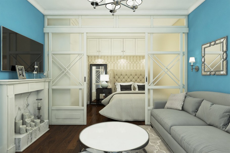 Необычная планировка комнаты