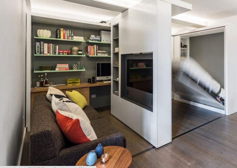 Дизайн однокомнатной квартиры 35 кв.м