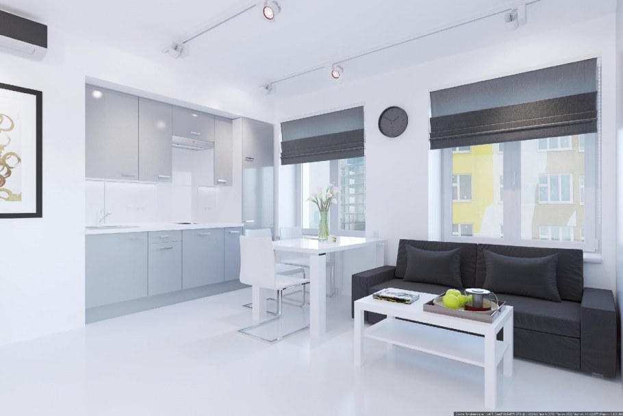 Дизайн проект студии под сдачу