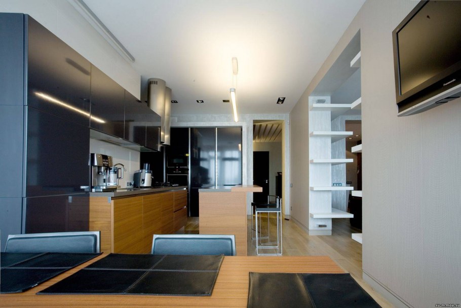 Отделка однокомнатной квартиры в стиле Минимализм