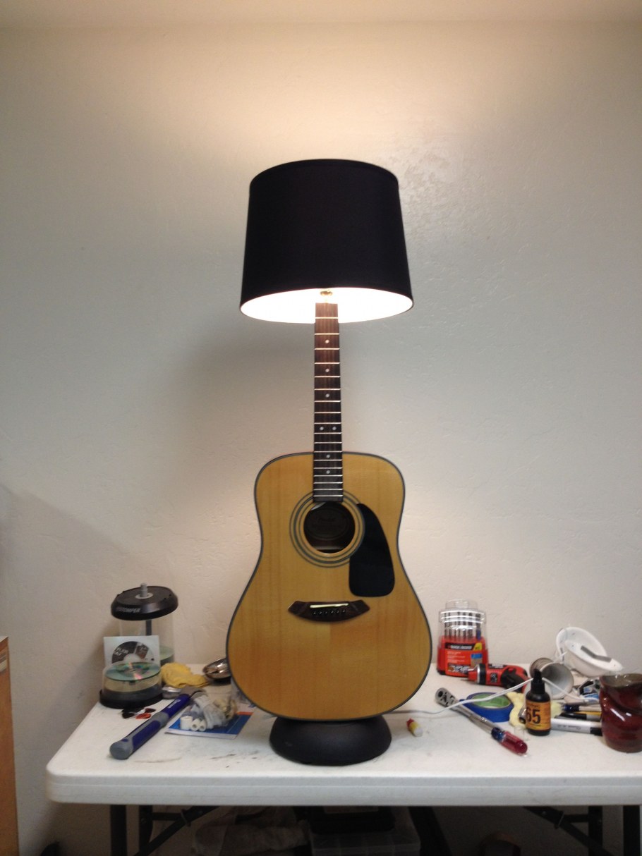 Гитара в интерьере