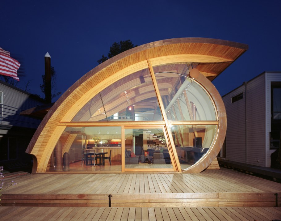 Круглая крыша