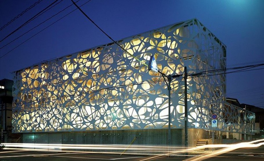 Современные стеклянные фасады