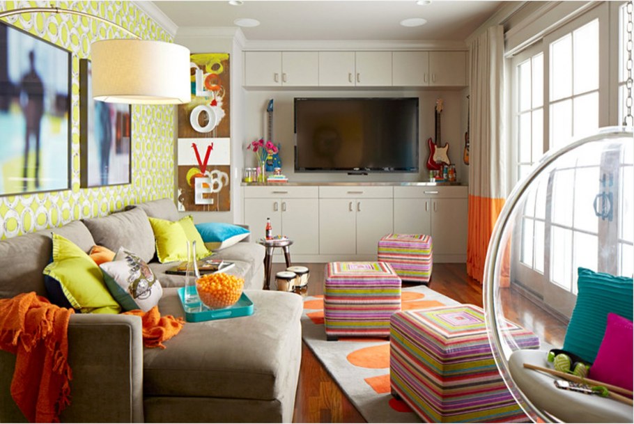 Большая детская комната 30 квадратов