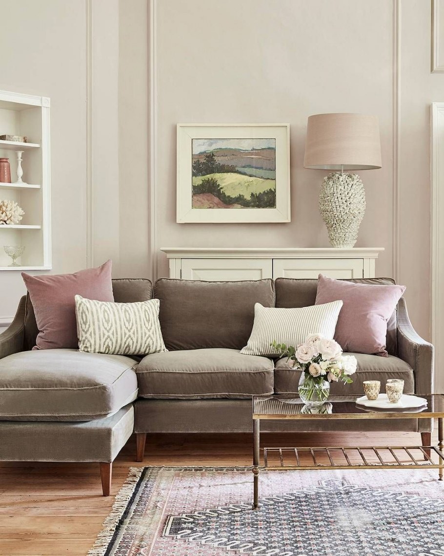 Гостиная Сканди серый диван