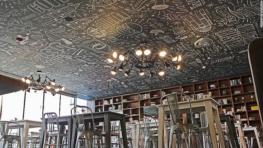 Креативная отделка потолка