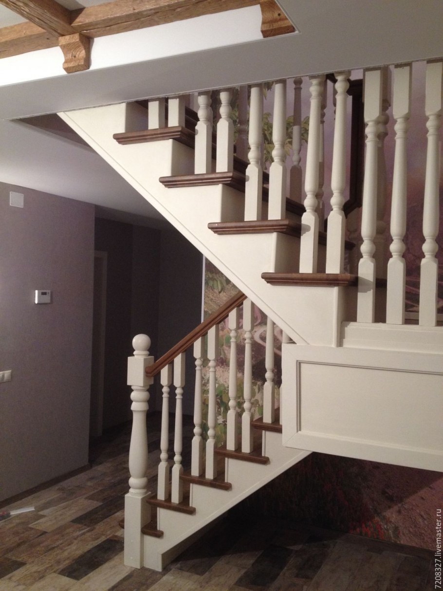 Лестница в стиле Прованс