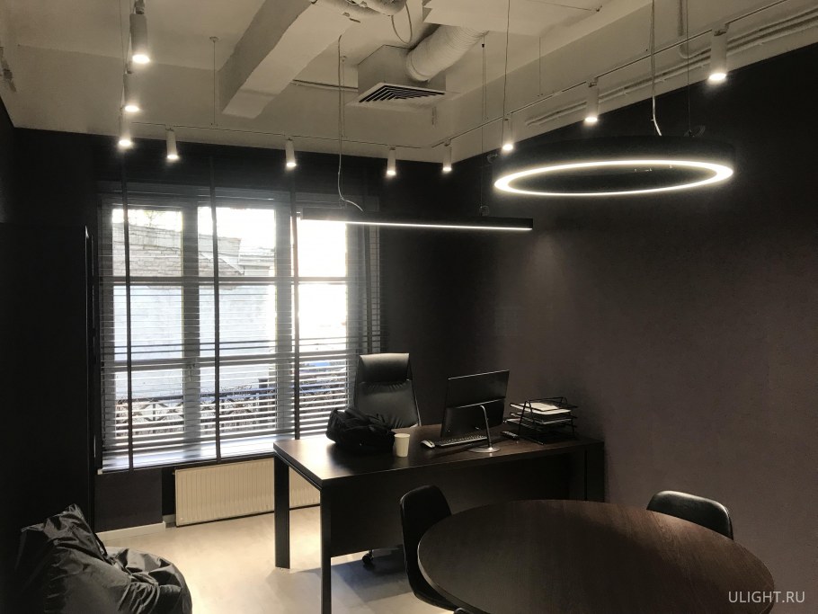 Освещение в кабинете