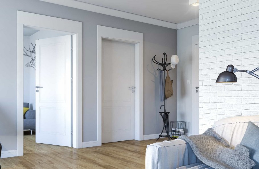 Серая прихожая