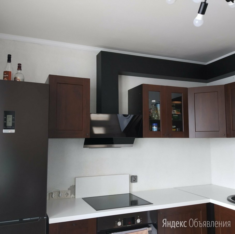 Модульная кухня олива черный белый