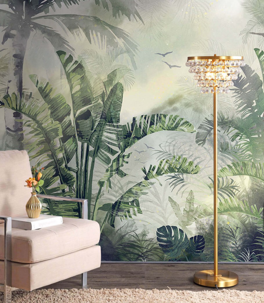 Аффреско пальмовые листья фреска