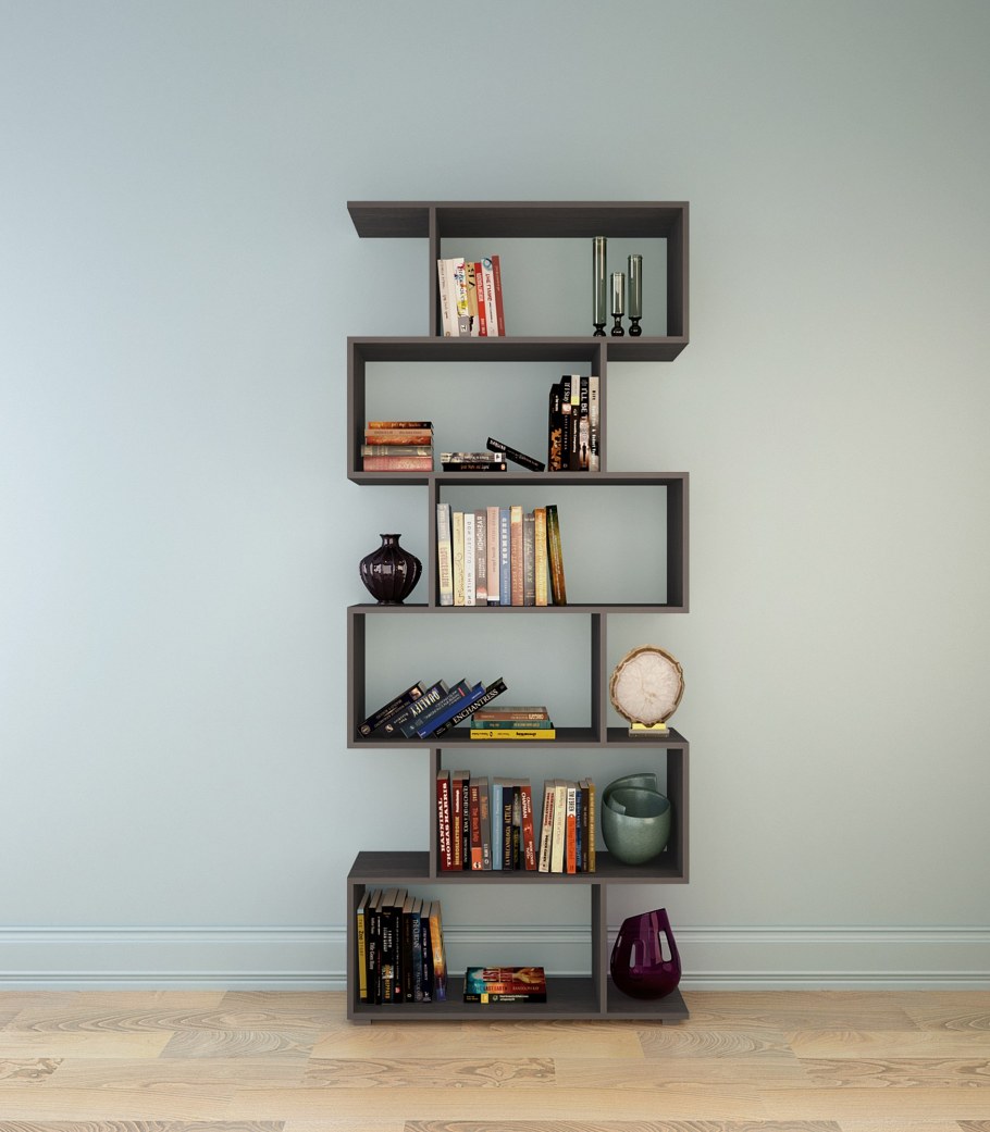 Стеллаж слим дуб сонома